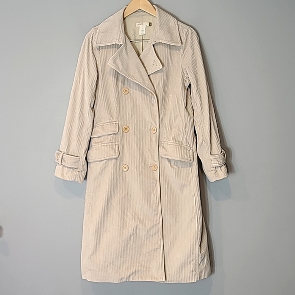 J. Crew Jackets & Blazers - JCREW Vintage Corduroy Trench Coat Academia Old Money Luxury Preppy Size Small